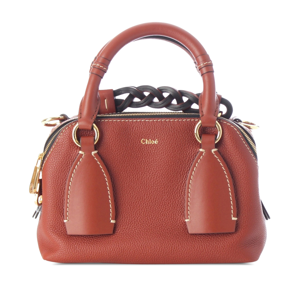 Pre-Loved Chloé Small Leather Daria Satchel